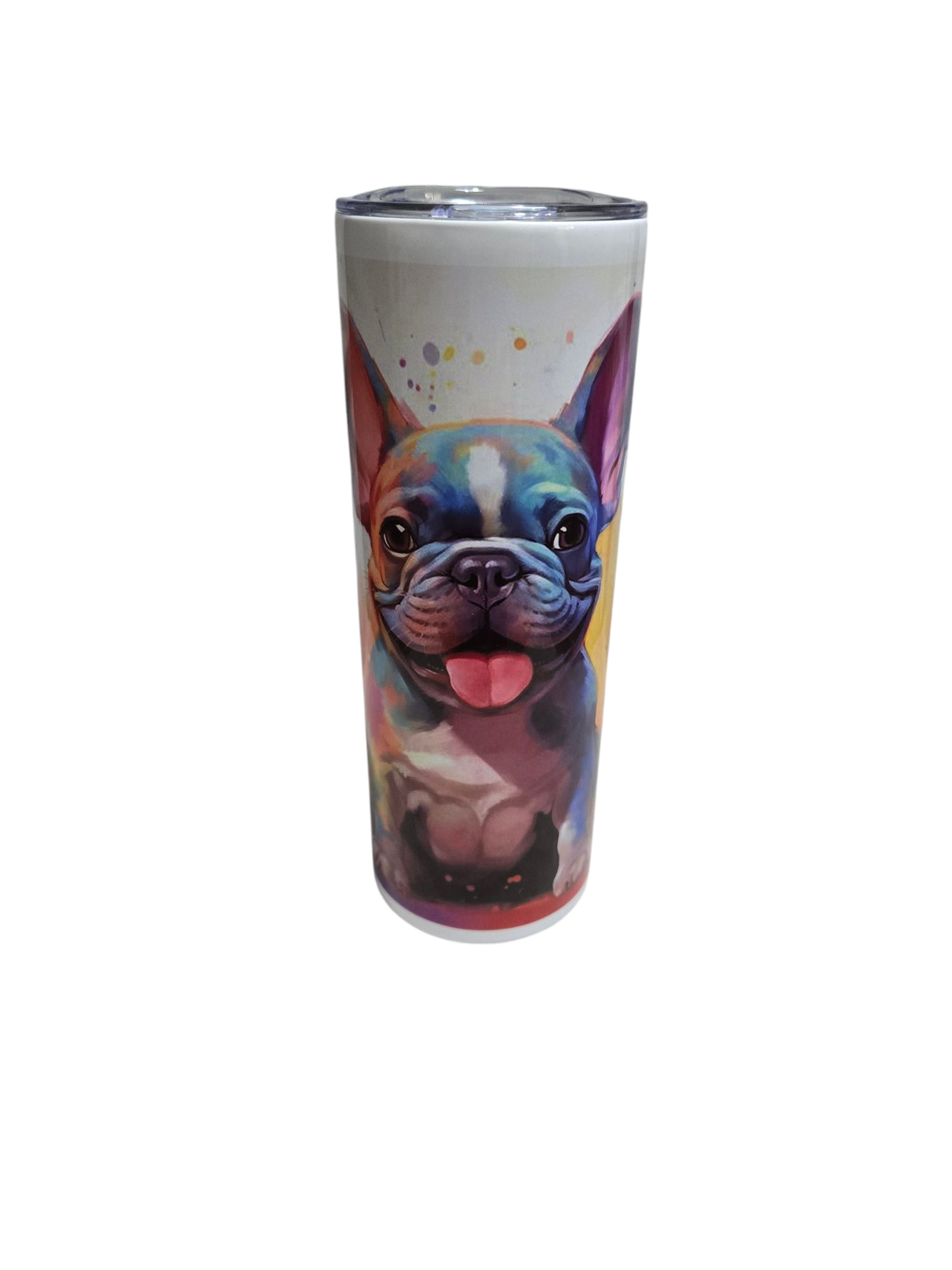 Tumbler personnalisé bouledogue français