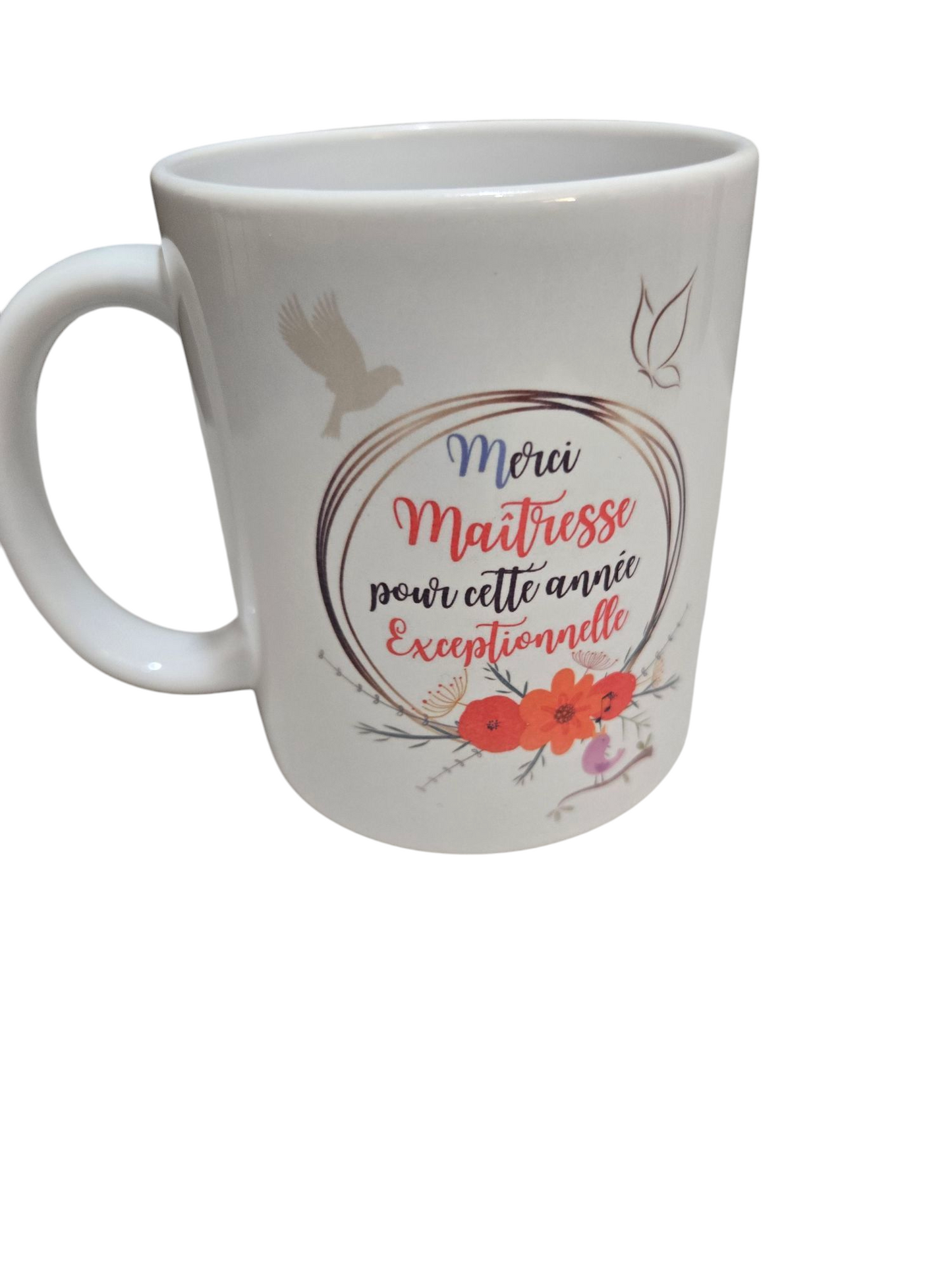 Mug personnalisé maitresse