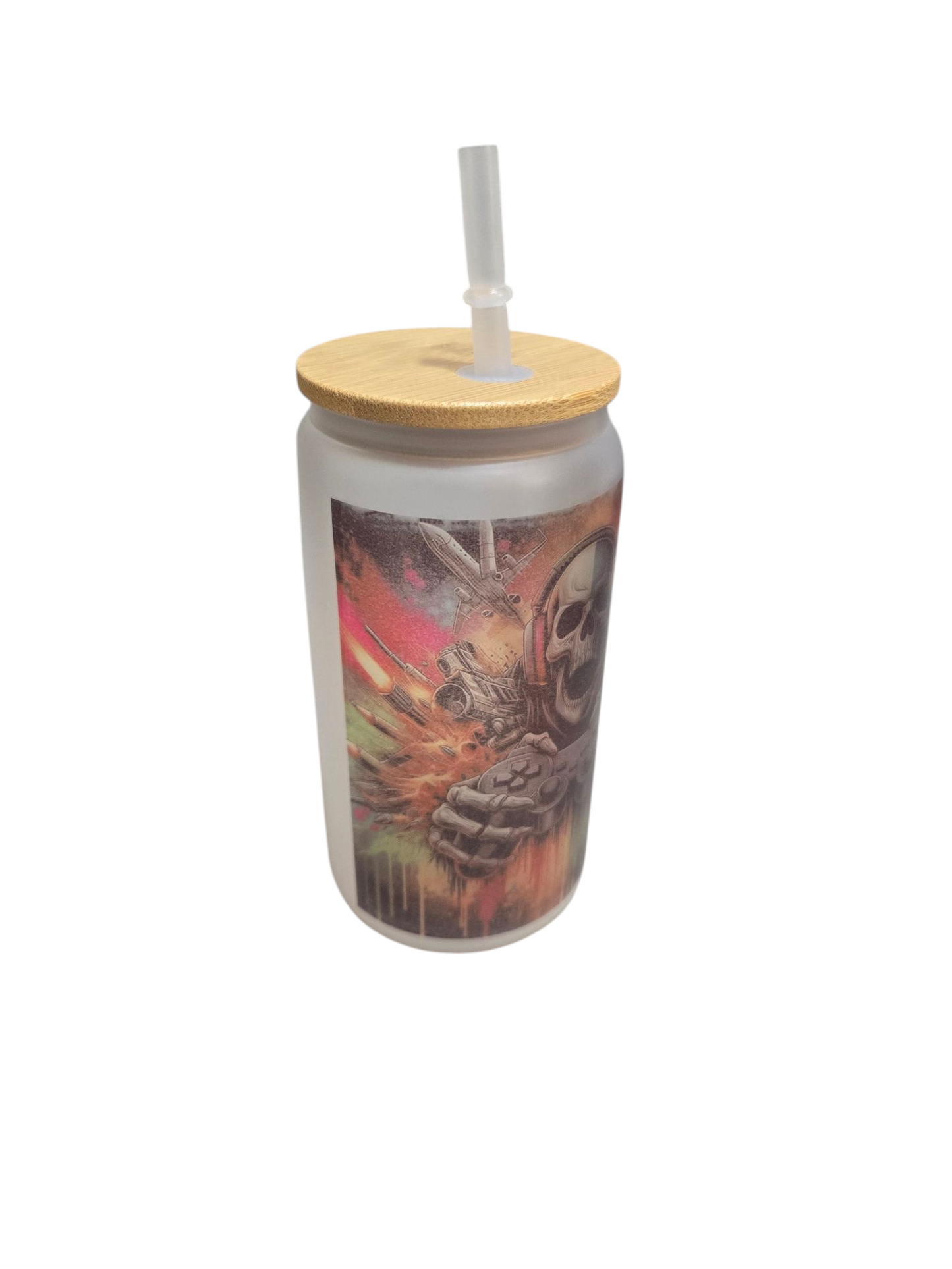 Pot en verre personnalisé gaming