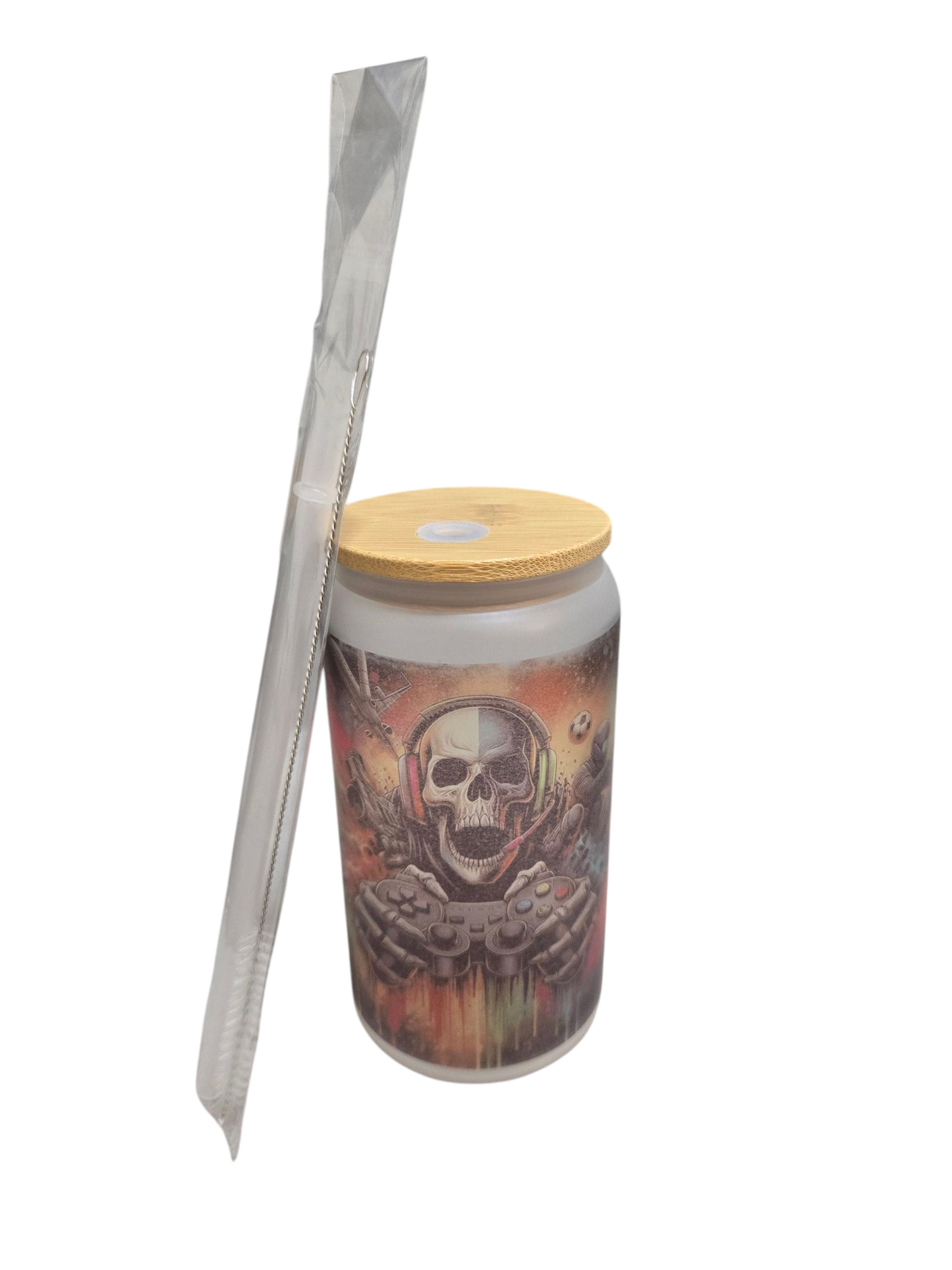 Pot en verre personnalisé gaming