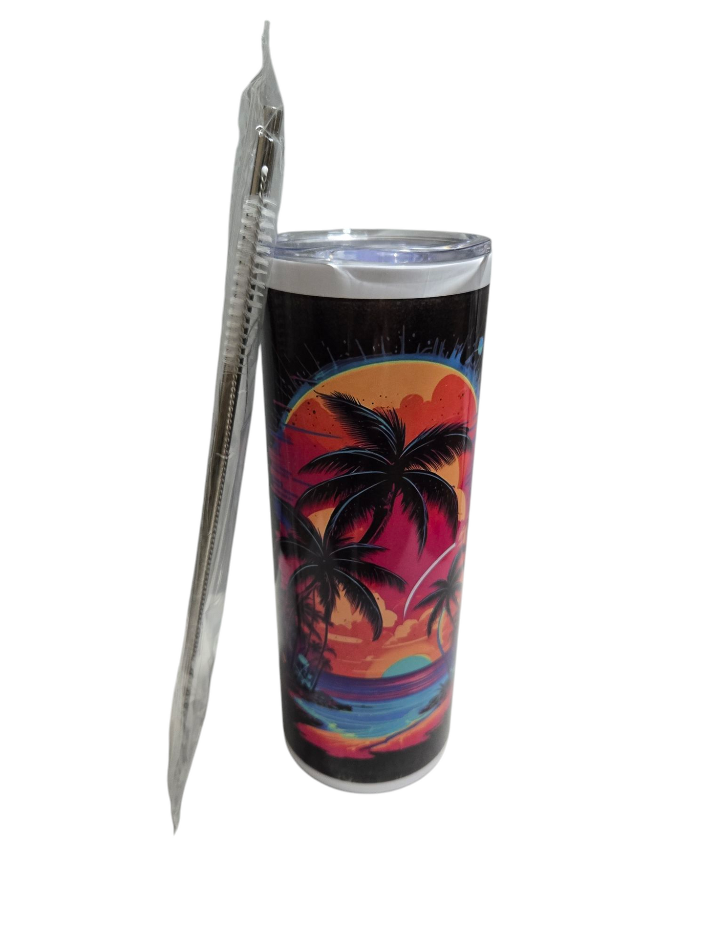 Tumbler personnalisé paysage Tahiti