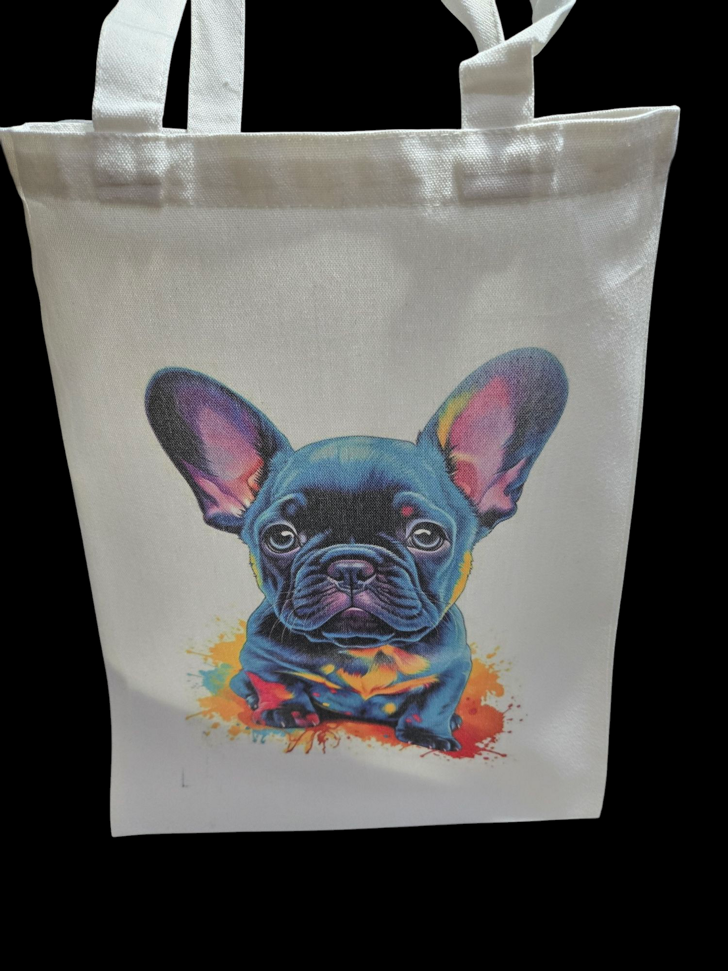Sac fourre tout personnalisé bouledogue Français