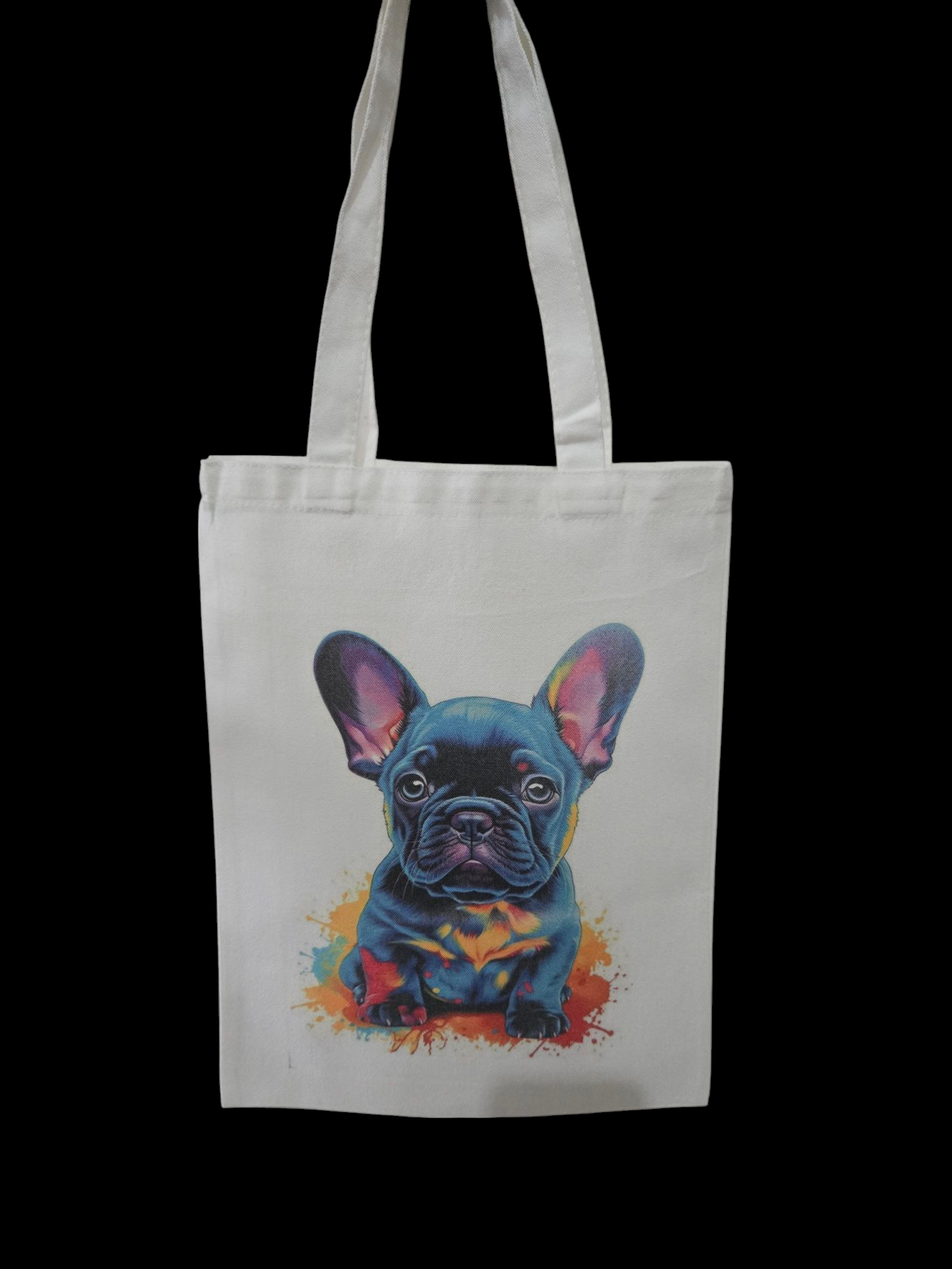 Sac fourre tout personnalisé bouledogue Français