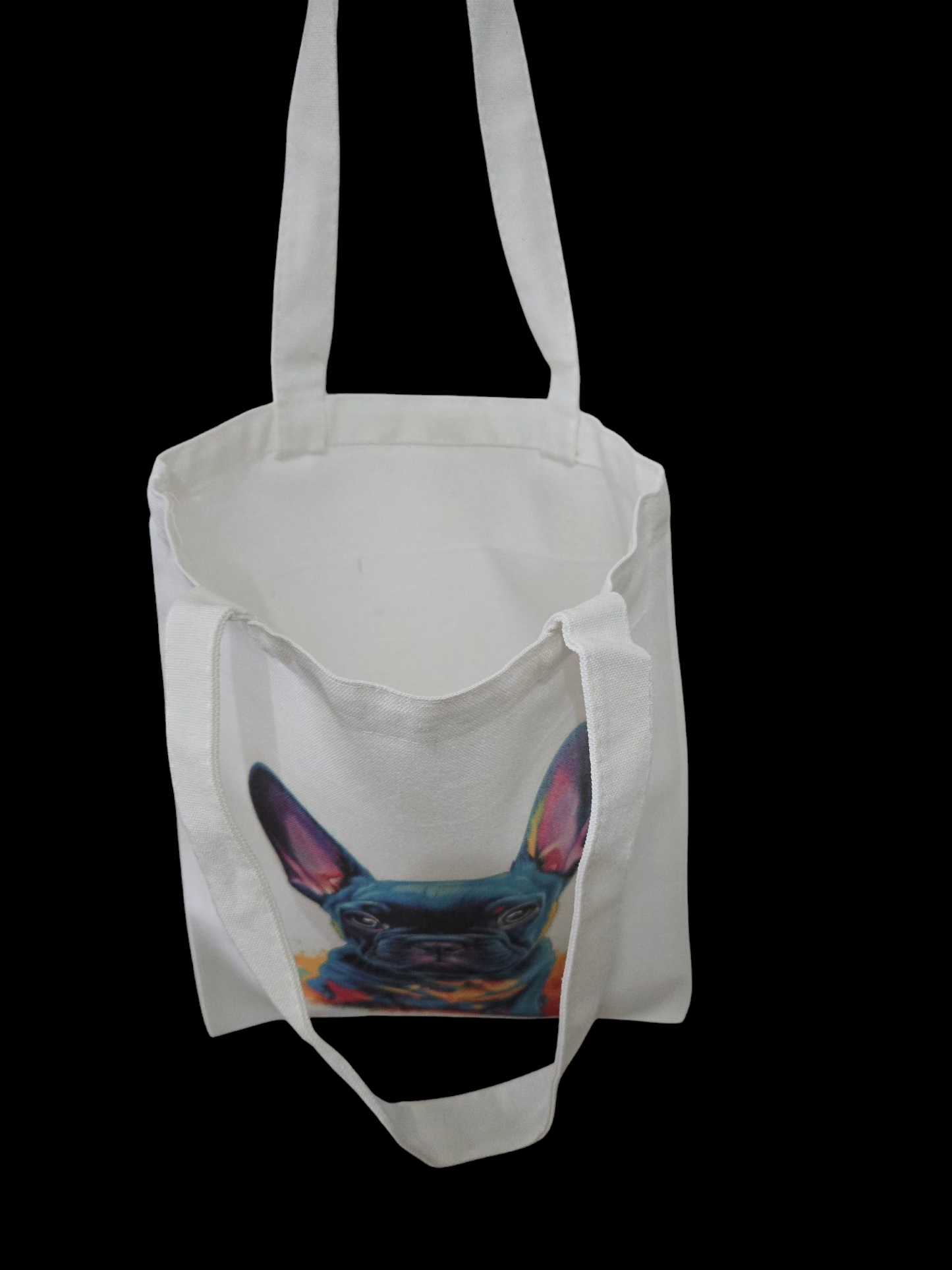 Sac fourre tout personnalisé bouledogue Français