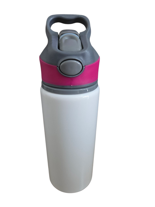 Gourde à personnalisé rose 650ml